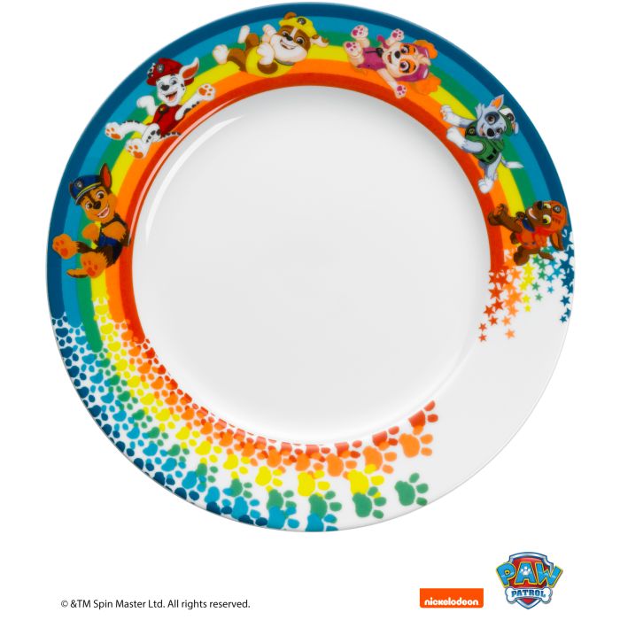 Kids Plate Paw Patrol