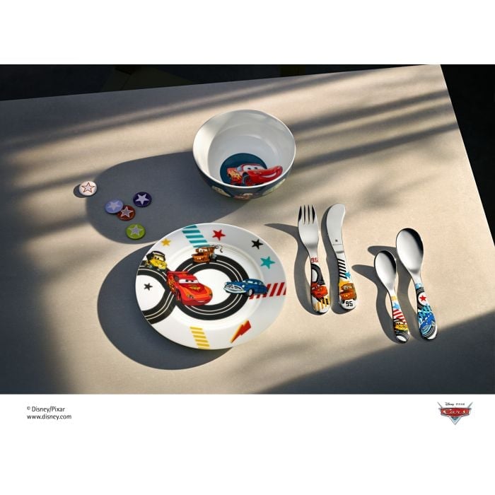 Kids cutlery set Disney Cars, 4-piece