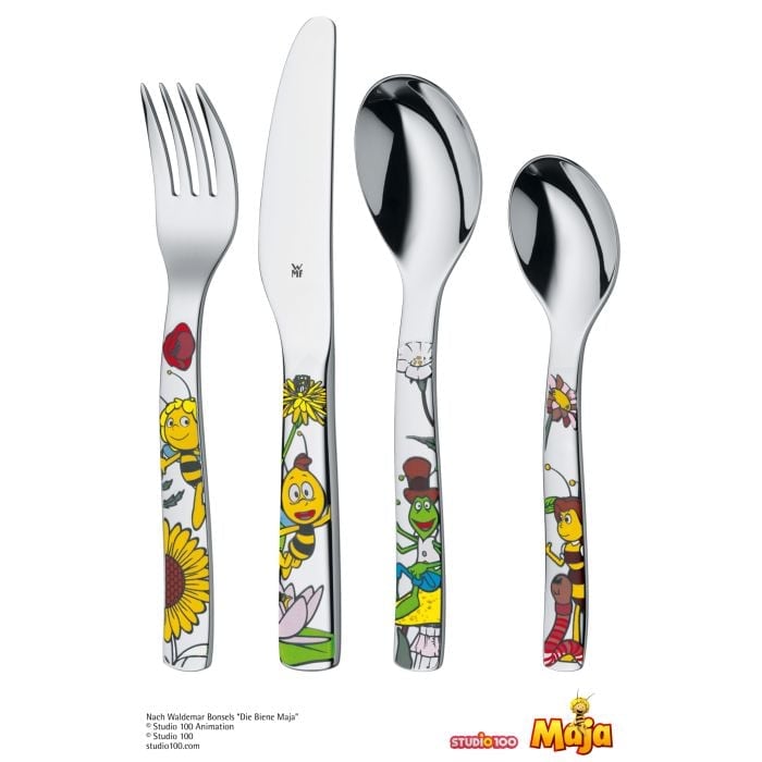 Kids cutlery set Maya the Bee, 4-piece
