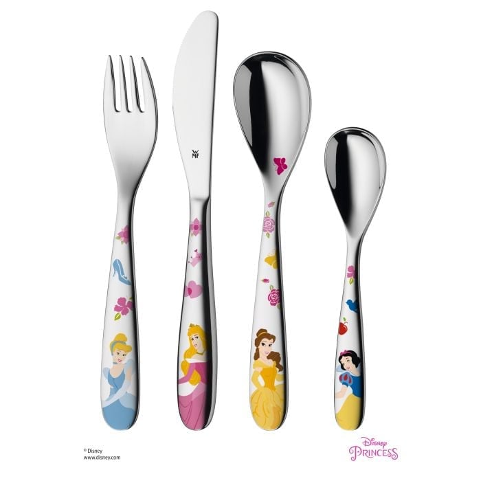 Kids cutlery set Disney Princess, 4-piece