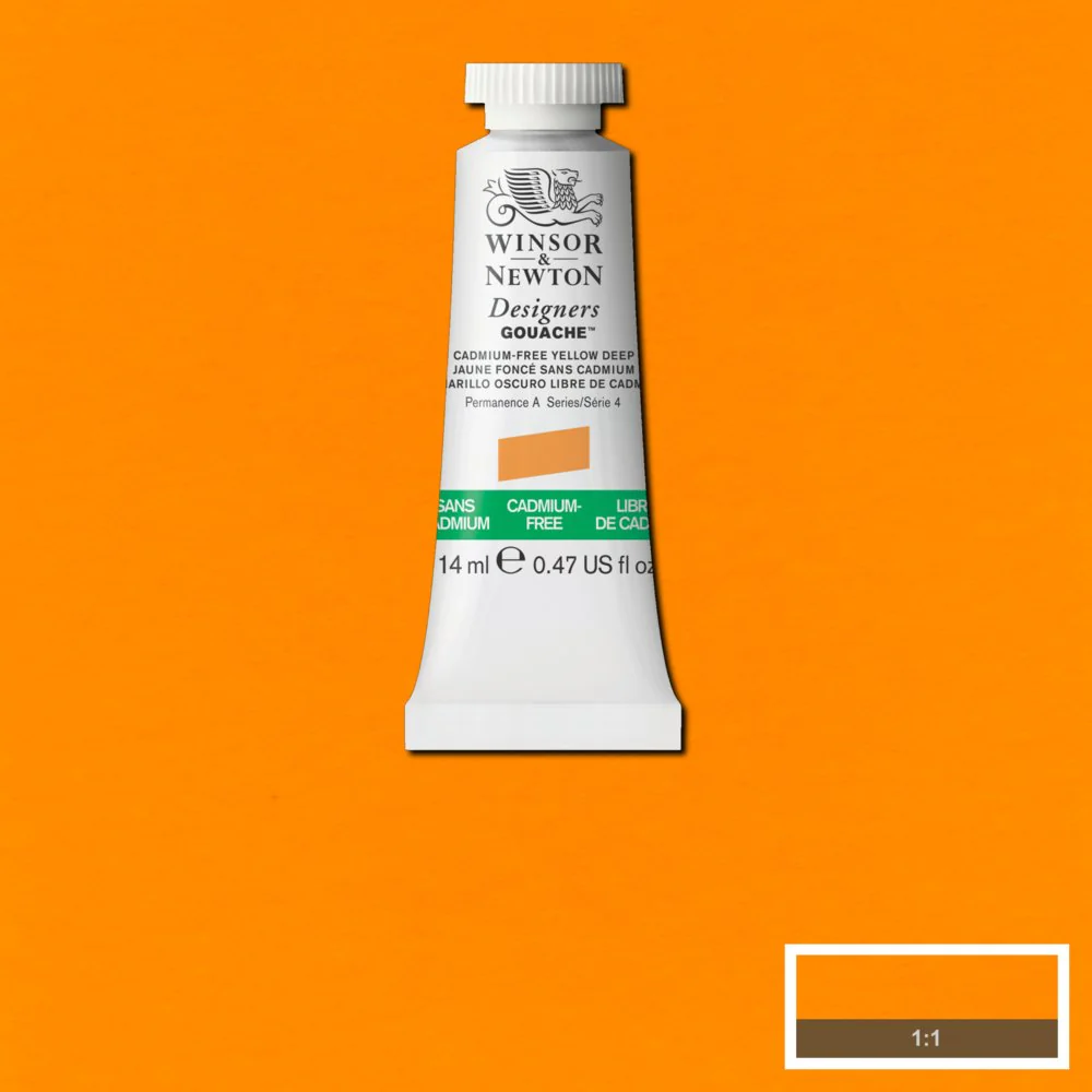 Designers Gouache - Cadmium-Free Yellow Deep