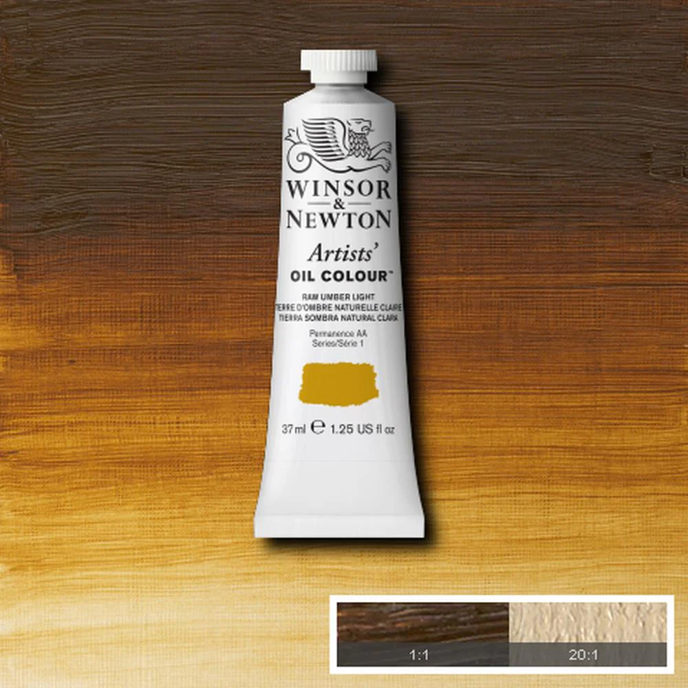 Artists' Oil Colour - Raw Umber Light