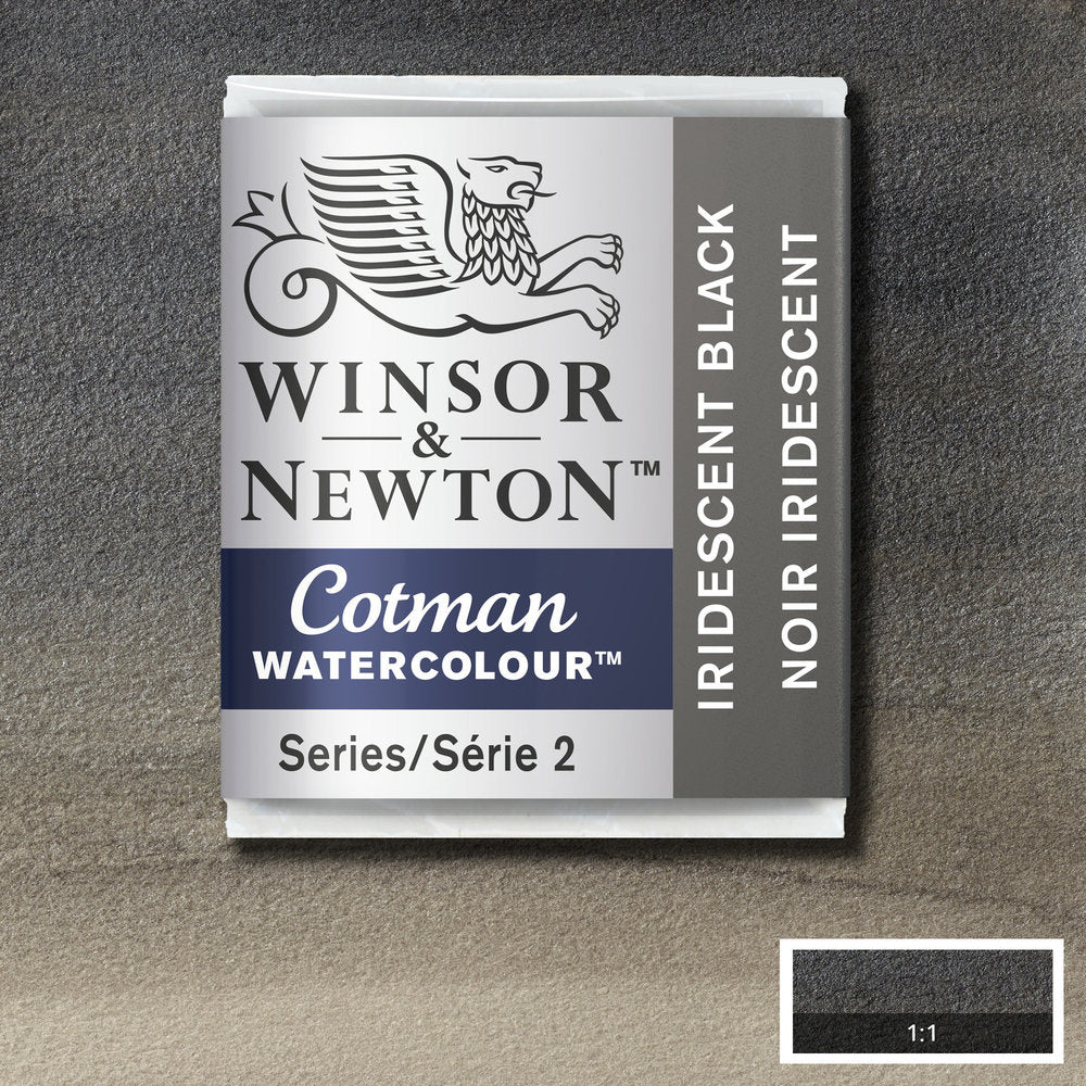 Cotman Watercolour - Iridescent Black