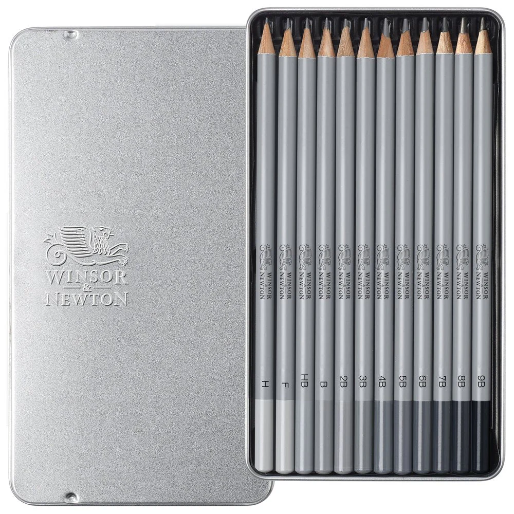 Studio Collection Graphite Pencil Soft x12 Tin Set