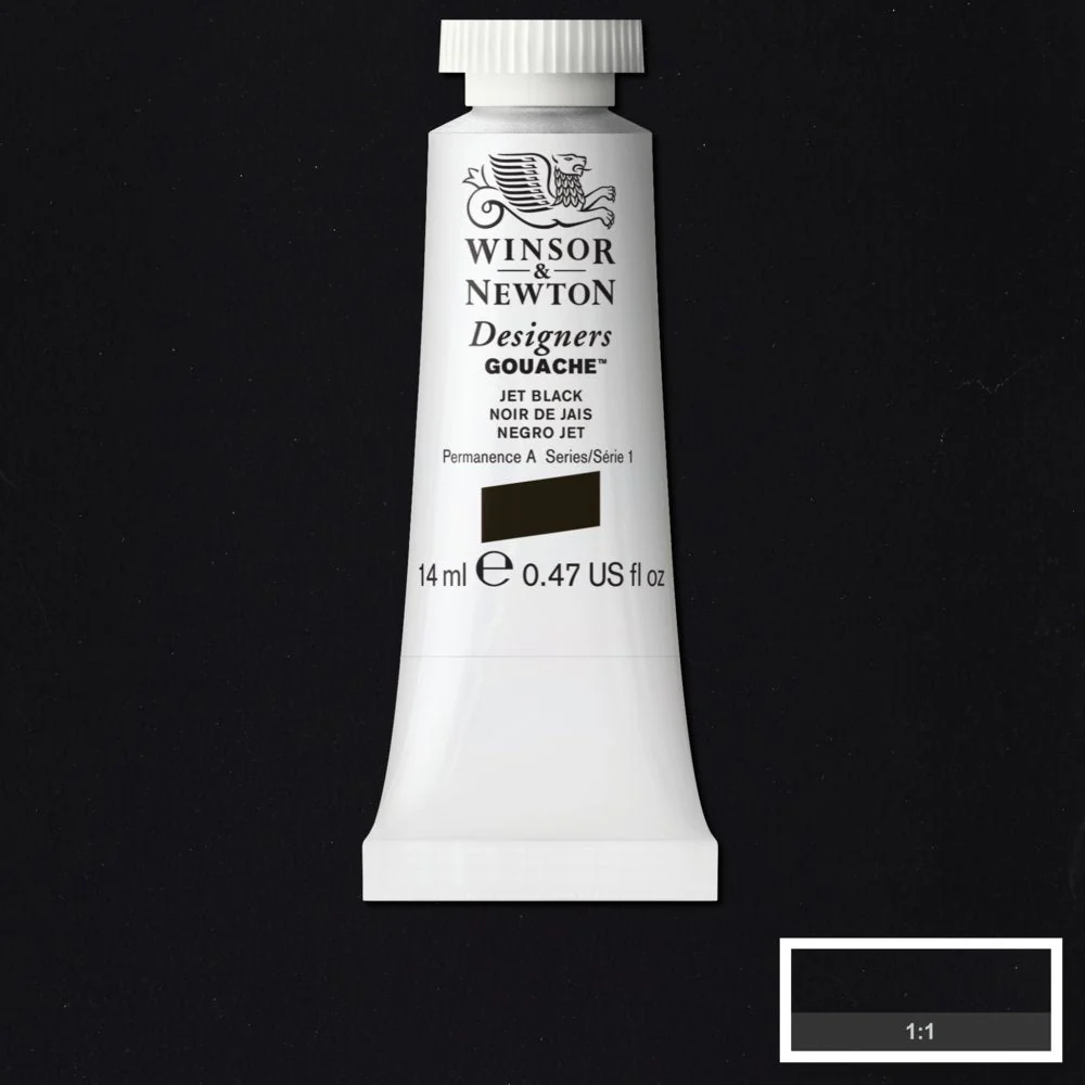 Designers Gouache - Jet Black