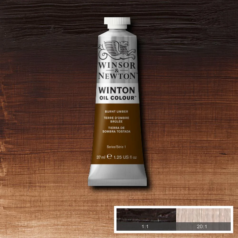 Winton Oil Colour - Burnt Umber