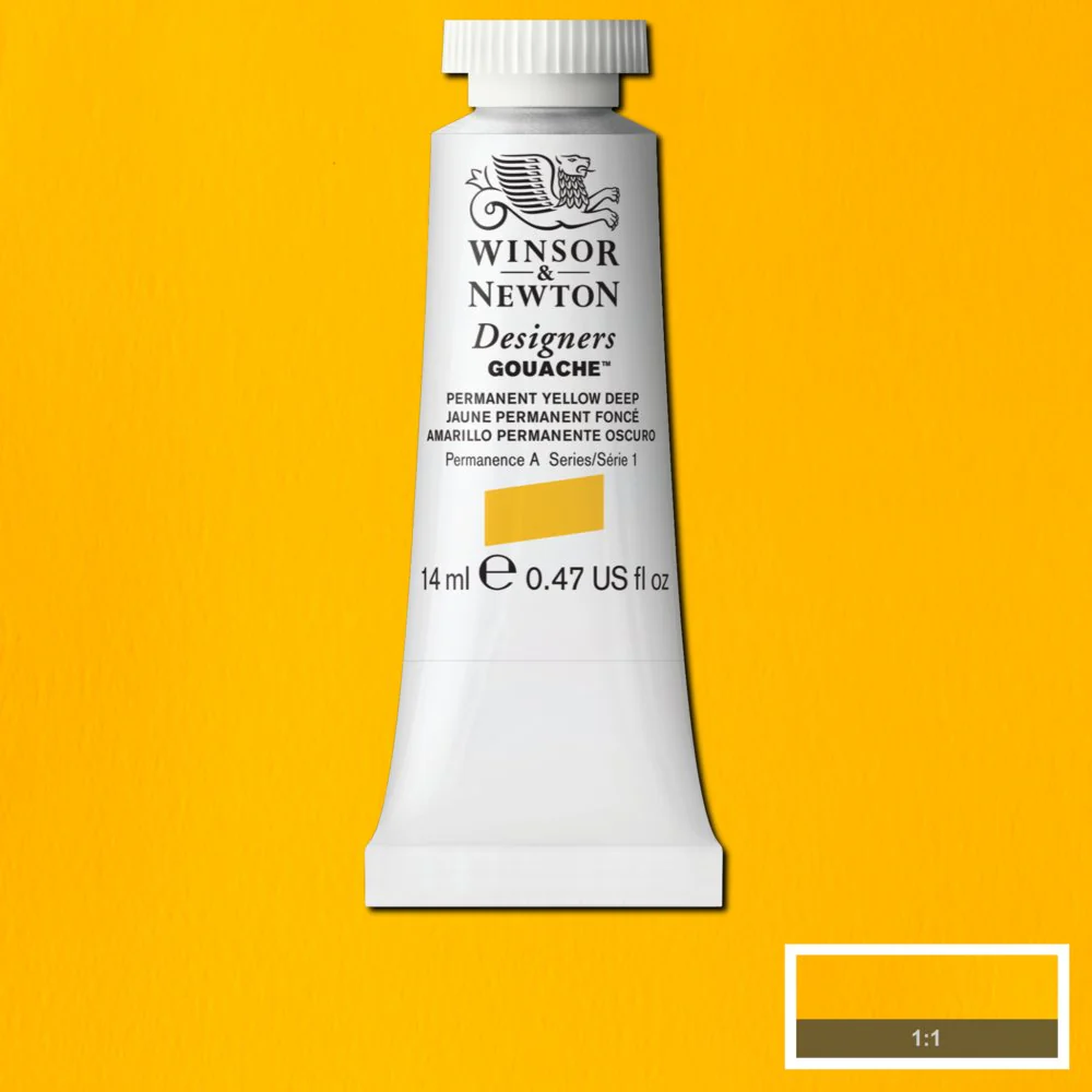 Designers Gouache - Permanent Yellow Deep