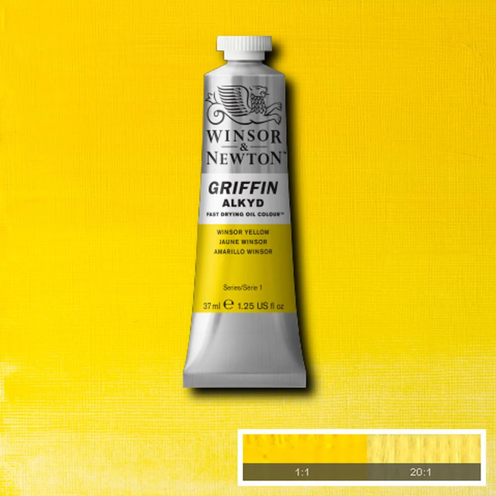 Griffin Alkyd Fast Drying Oil Colour - Winsor Yellow