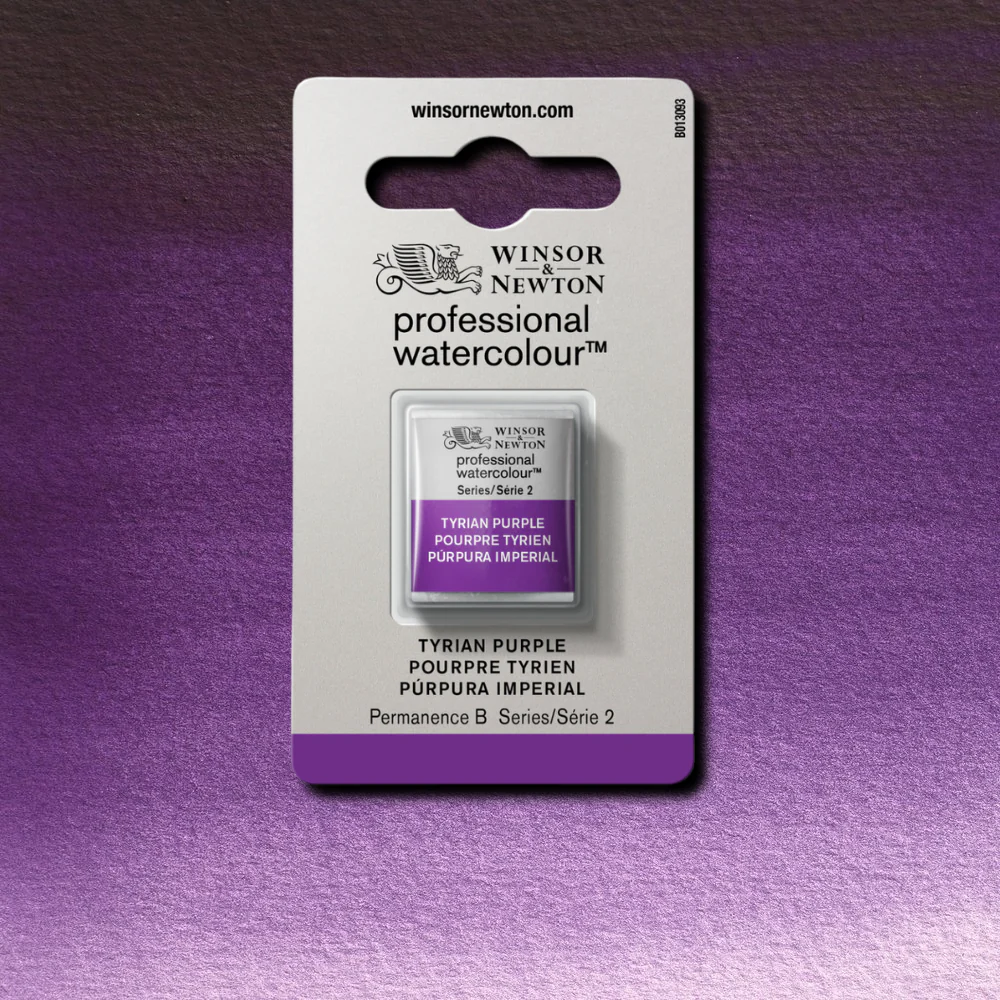 Professional Watercolour - Tyrian Purple