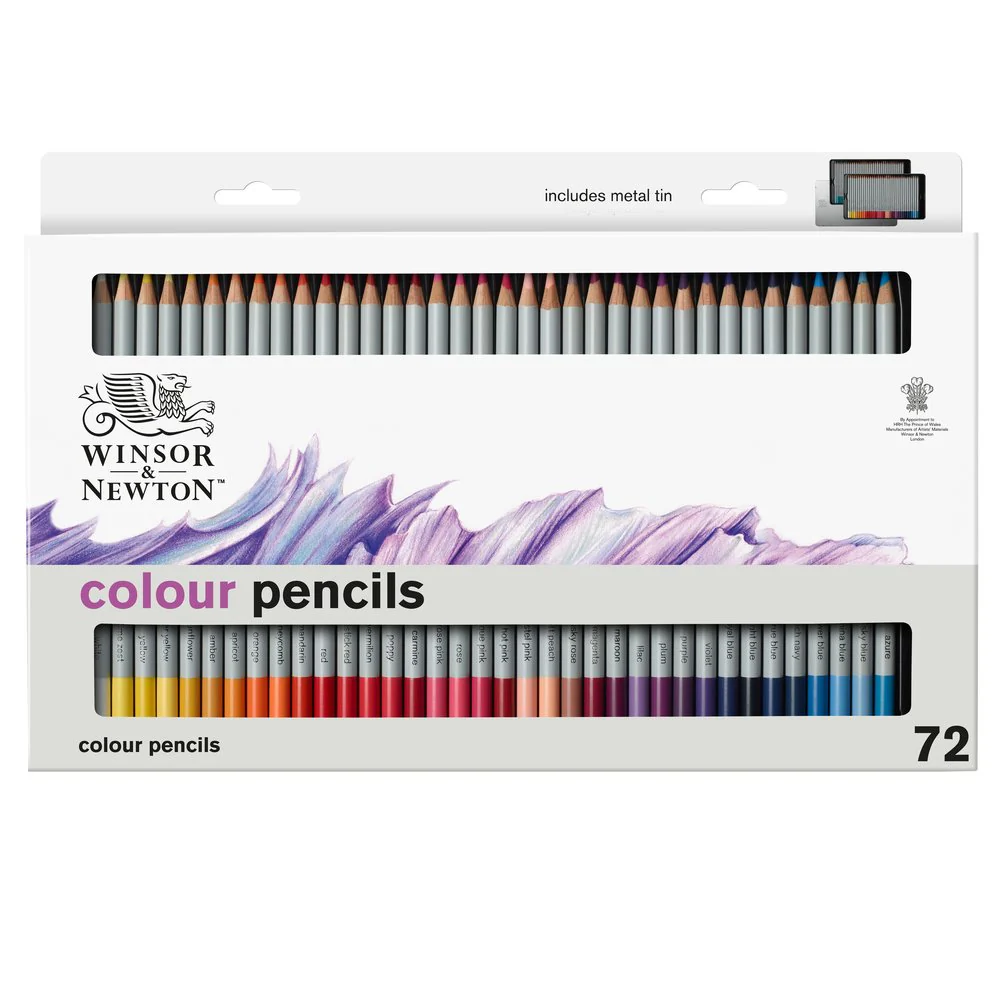 Studio Collection 72pc Colour Pencil Set