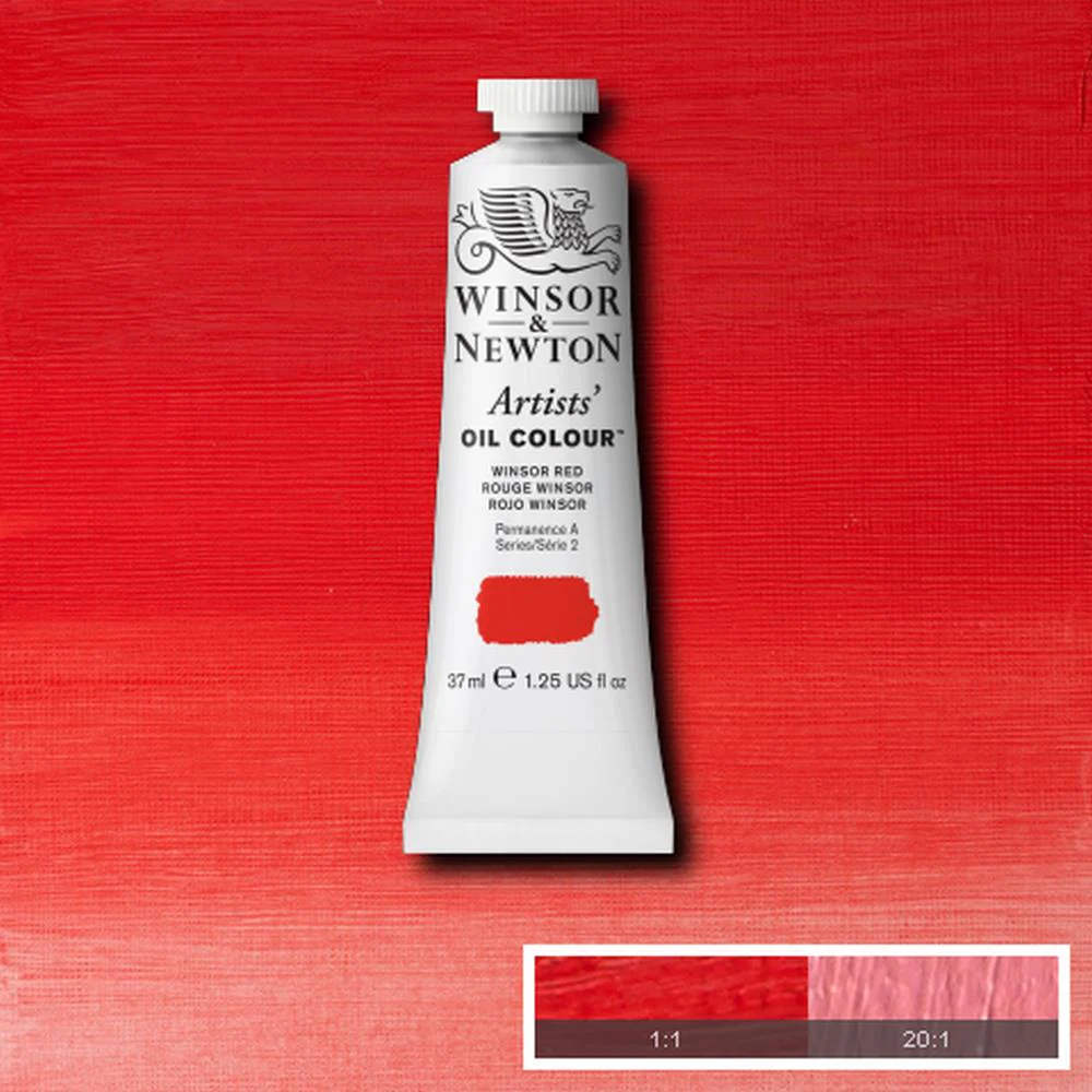 Artists' Oil Colour - Winsor Red
