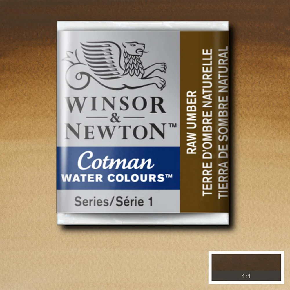 Cotman Watercolour - Raw Umber