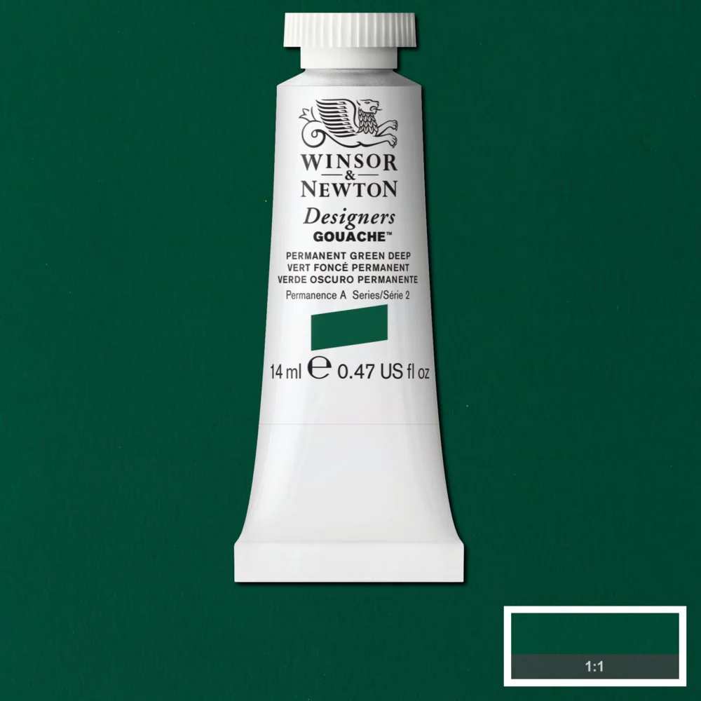 Designers Gouache - Permanent Green Deep