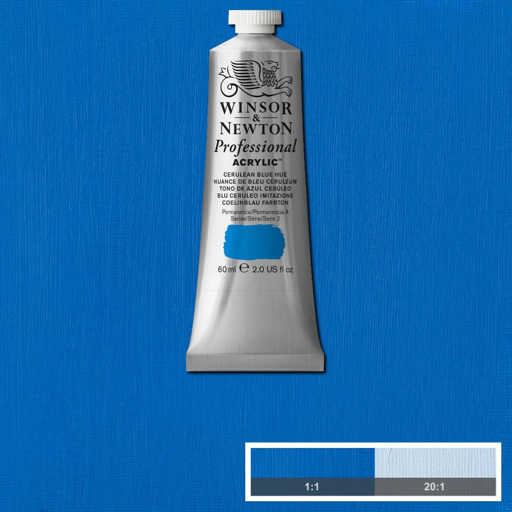 Professional Acrylic - Cerulean Blue Hue