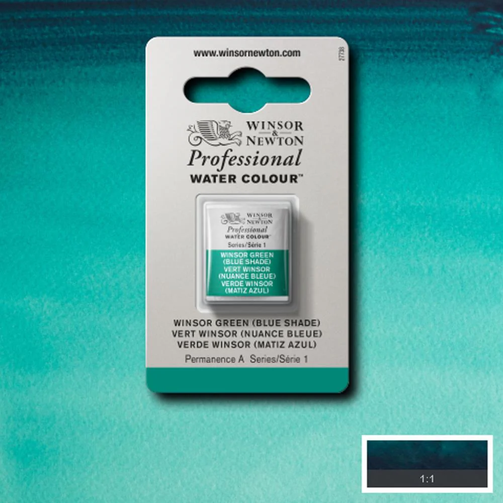 Professional Watercolour - Winsor Green (Blue Shade)
