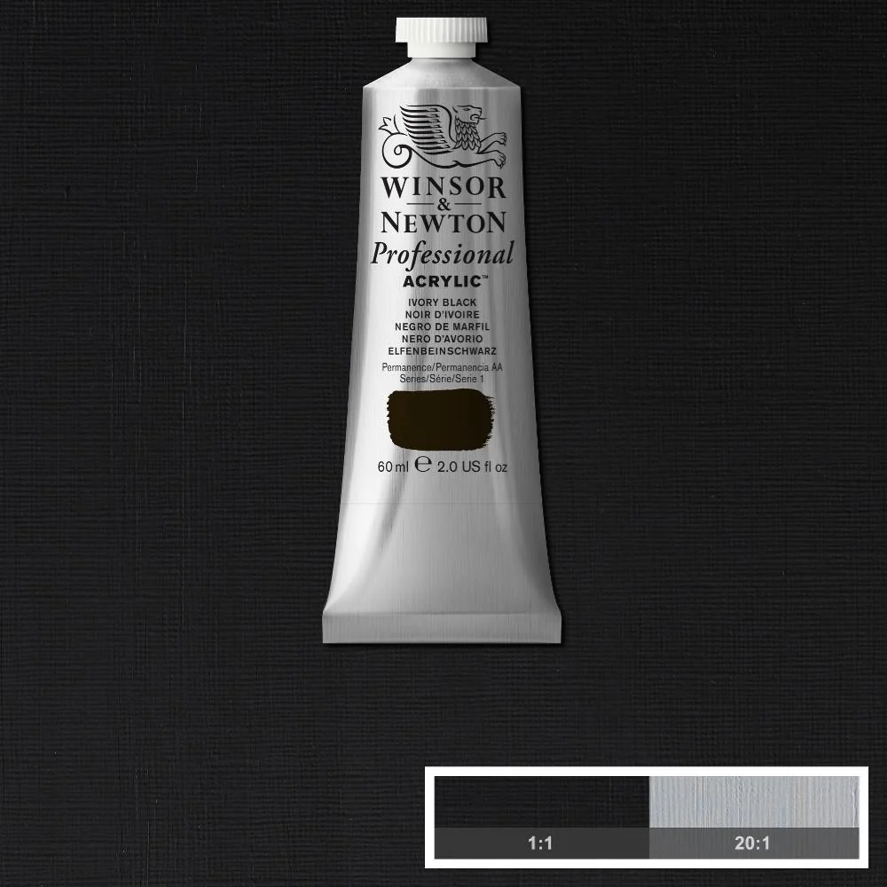 Professional Acrylic - Ivory Black