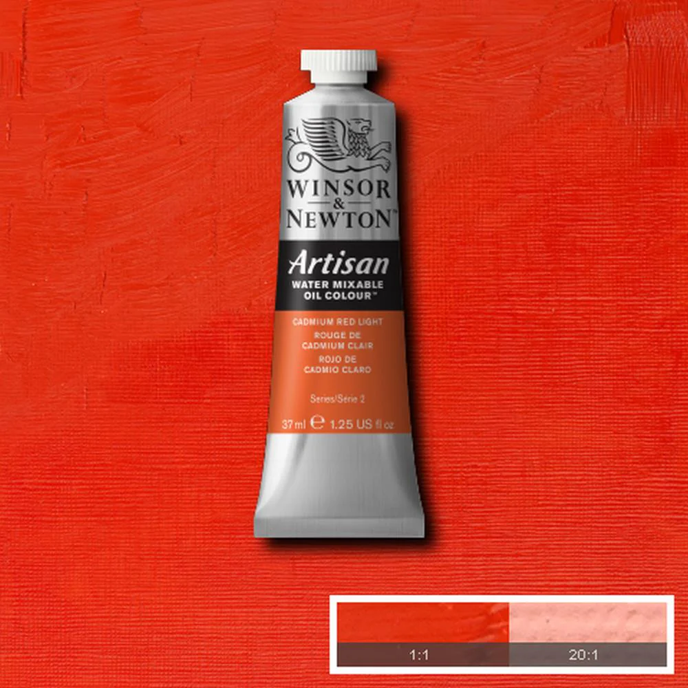 Artisan Water Mixable Oil - Cadmium Red Light