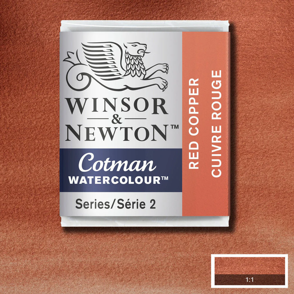 Cotman Watercolour - Red Copper