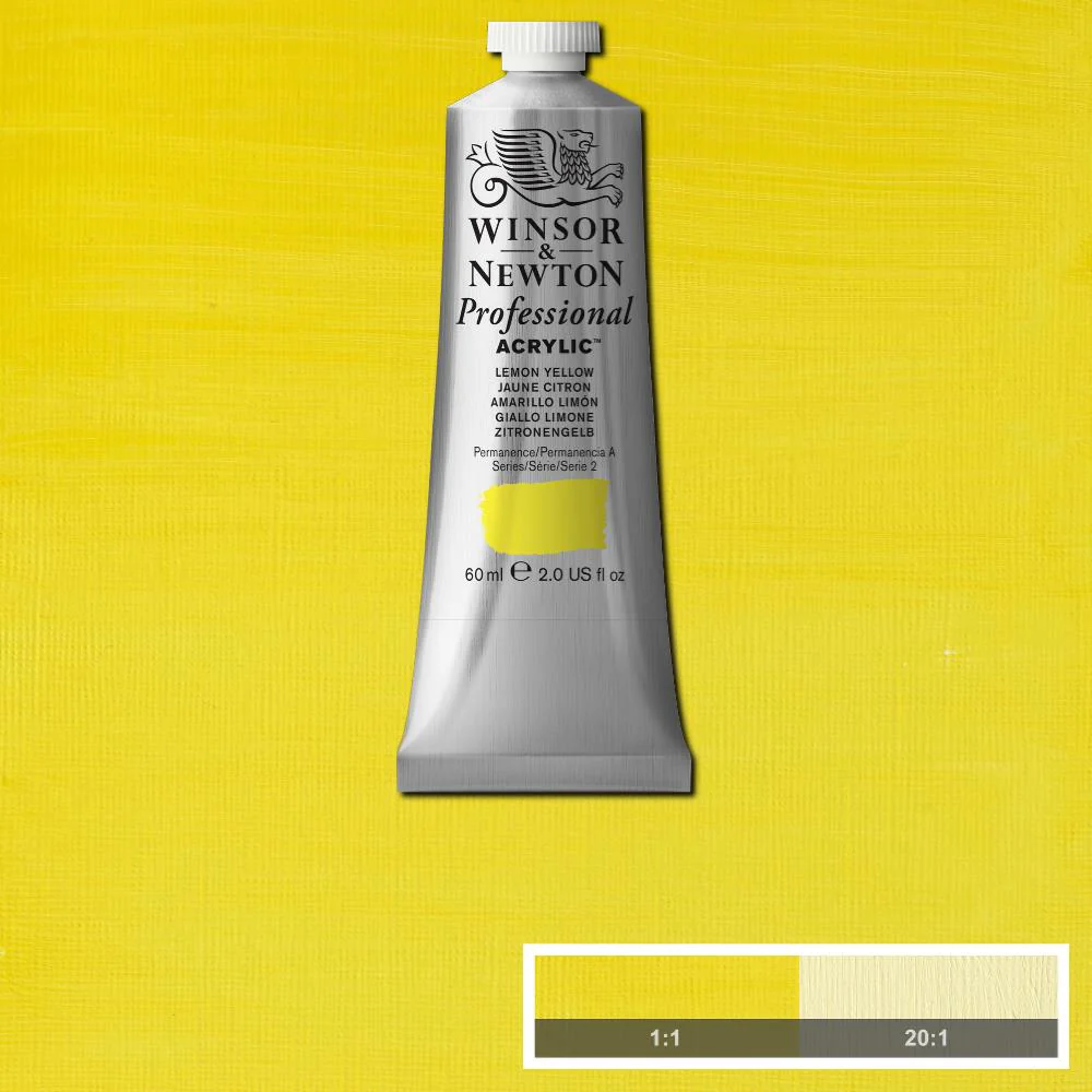 Professional Acrylic - Lemon Yellow