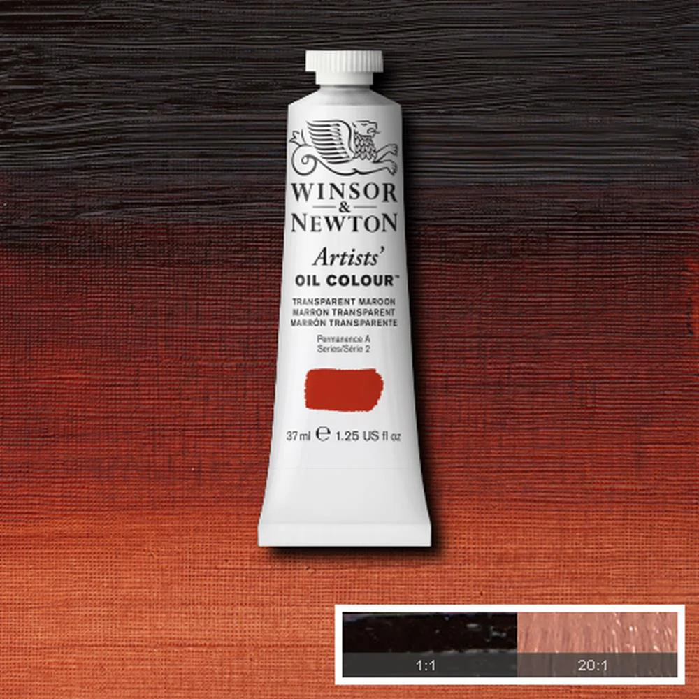 Artists' Oil Colour - Transparent Maroon