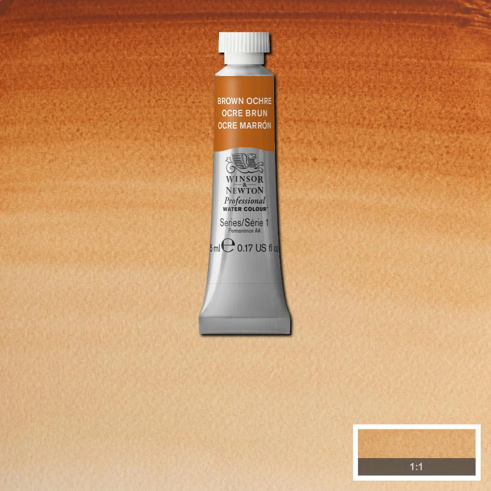 Professional Watercolour - Brown Ochre