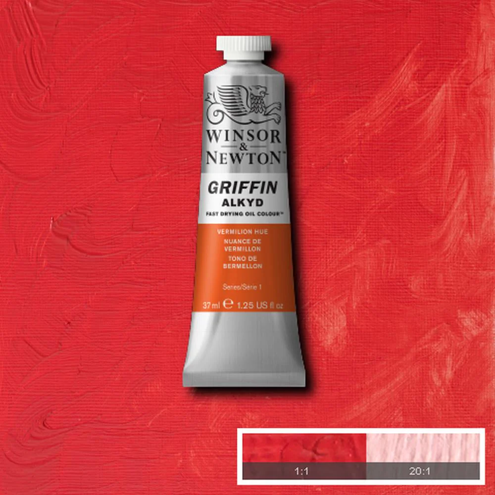 Griffin Alkyd Fast Drying Oil Colour - Vermilion Hue