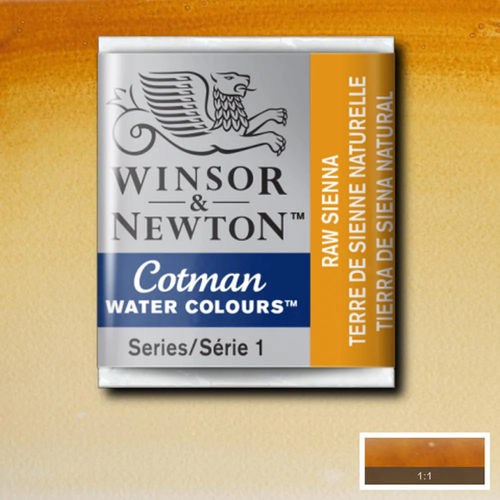 Cotman Watercolour - Raw Sienna