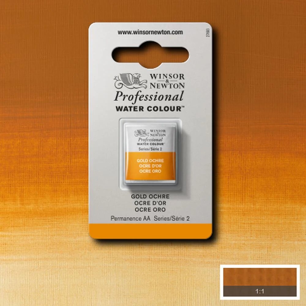 Professional Watercolour - Gold Ochre