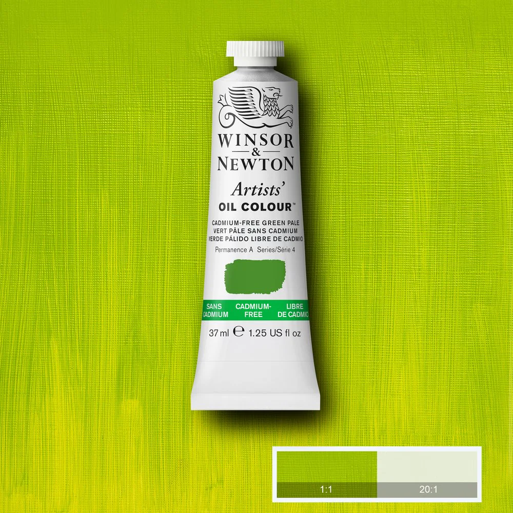 Artists' Oil Colour - Cadmium-Free Green Pale