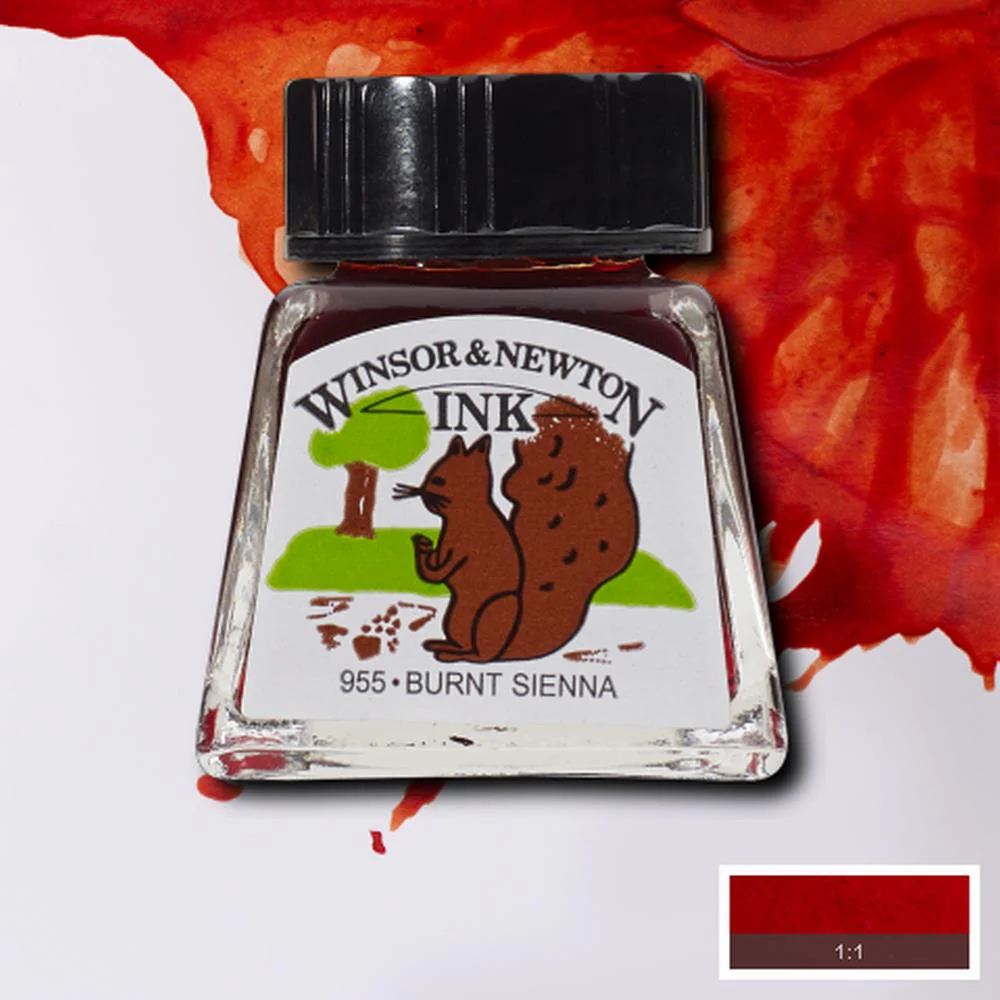 Drawing Ink - Burnt Sienna