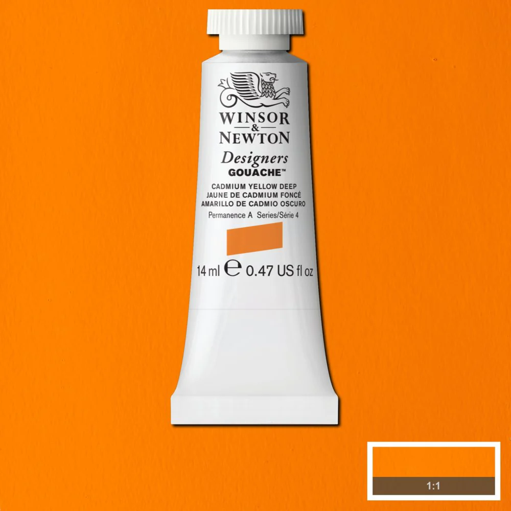 Designers Gouache - Cadmium Yellow Deep