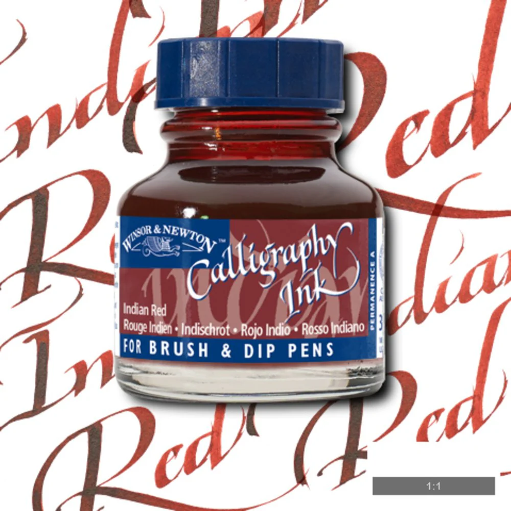 Calligraphy Ink - Indian Red
