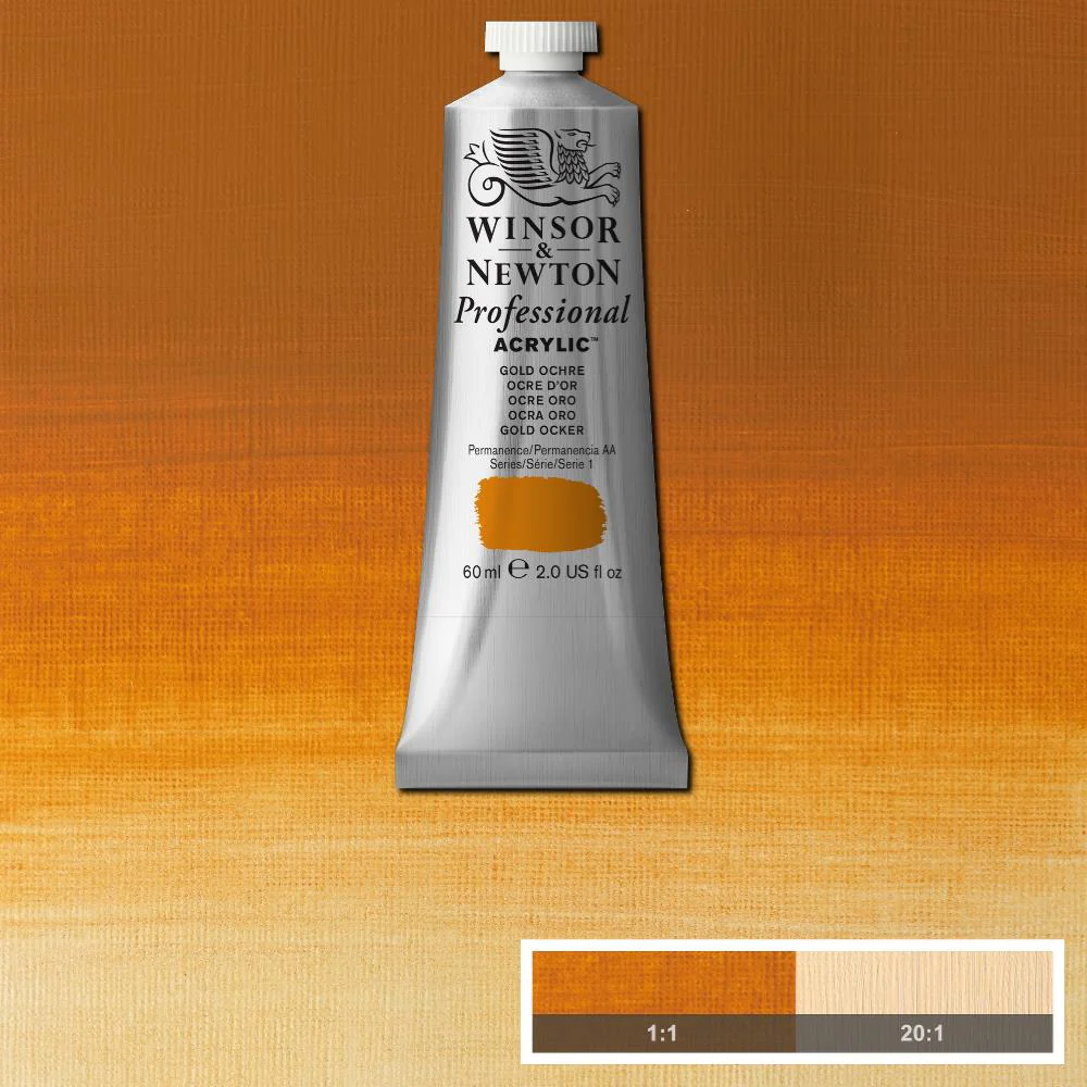Professional Acrylic - Gold Ochre