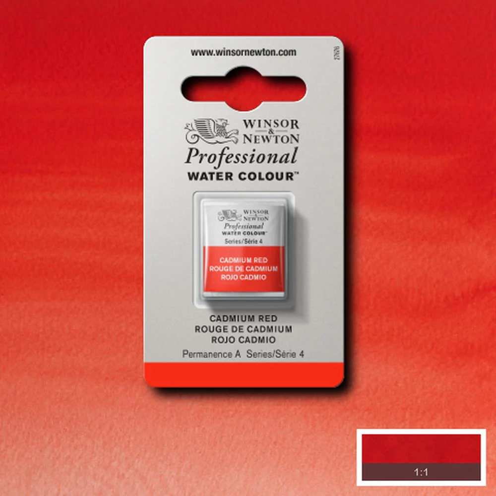 Professional Watercolour - Cadmium Red