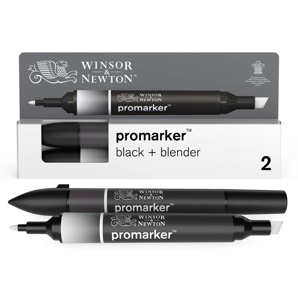 Promarker Black & Blender Set