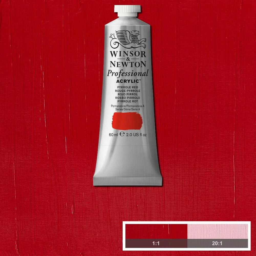 Professional Acrylic - Pyrrole Red