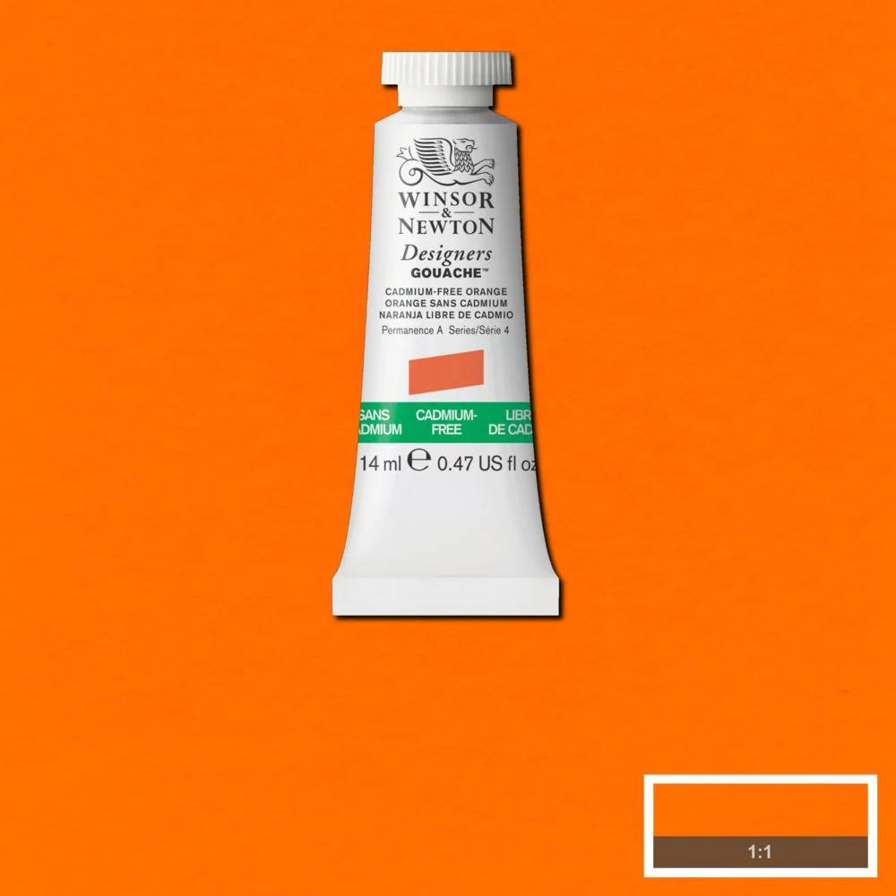Designers Gouache - Cadmium-Free Orange