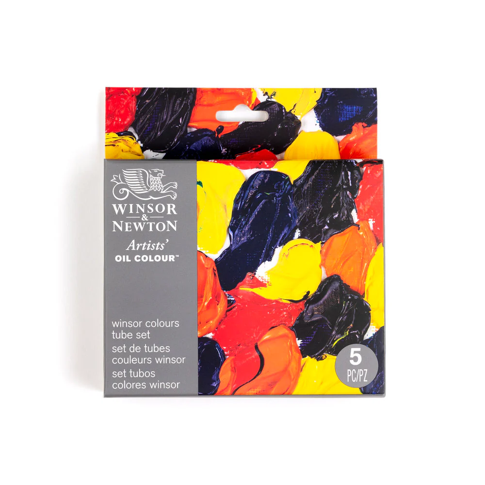 Artists' Oil Colour Winsor Set 5x37ml Tubes