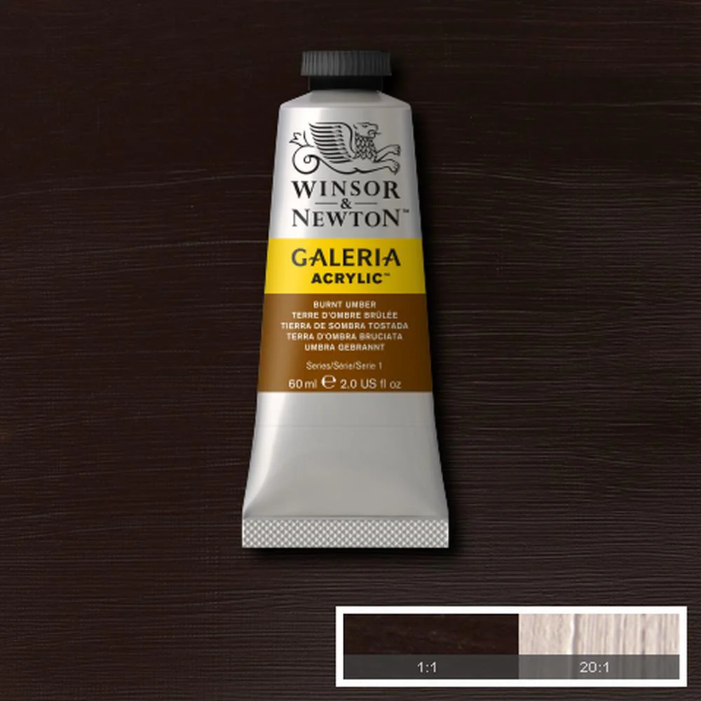 Galeria Acrylic - Burnt Umber