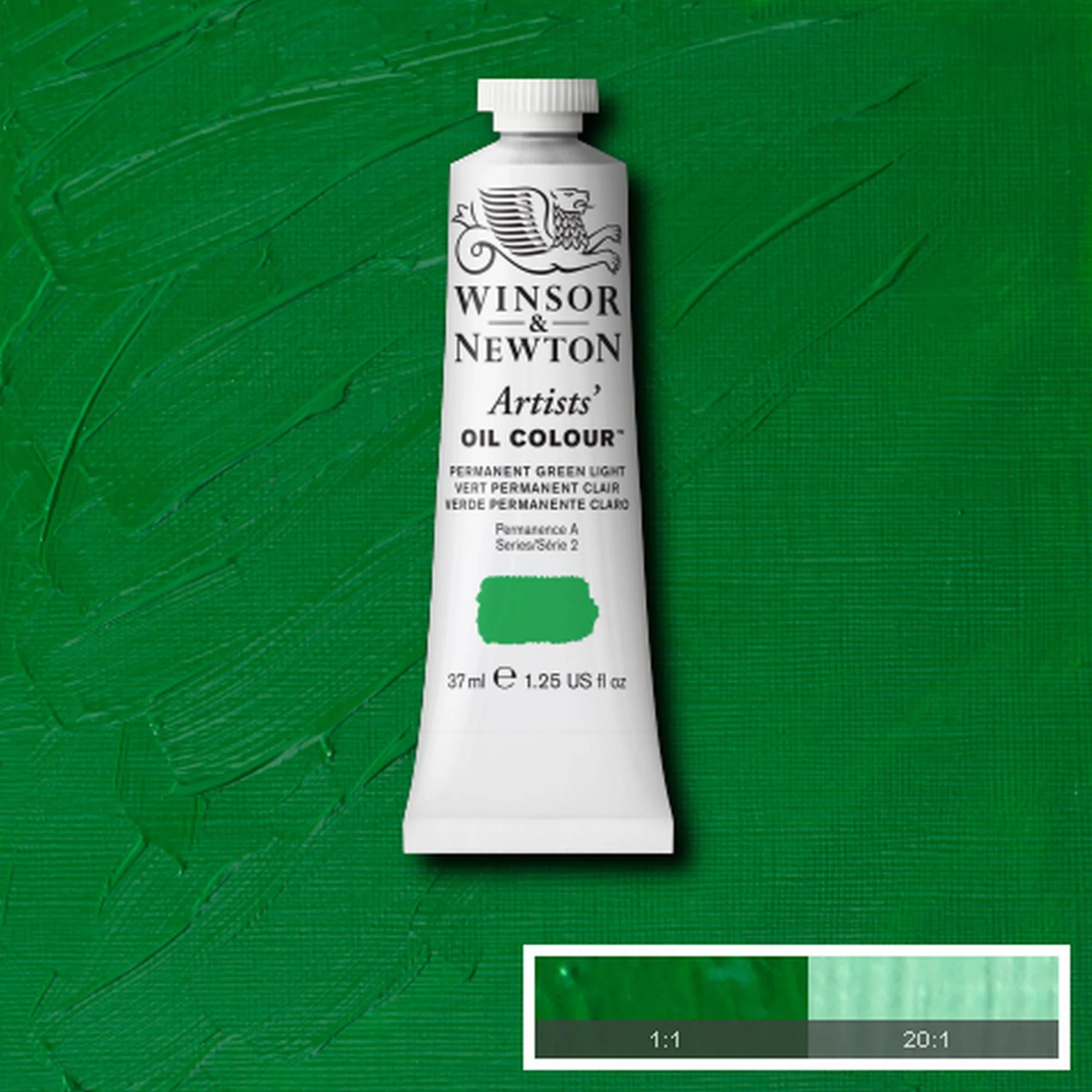 Artists' Oil Colour - Permanent Green Light