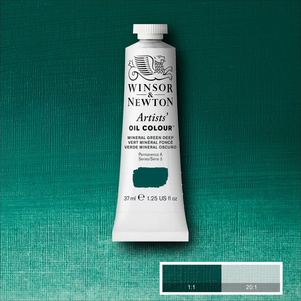 Artists' Oil Colour - Mineral Green Deep