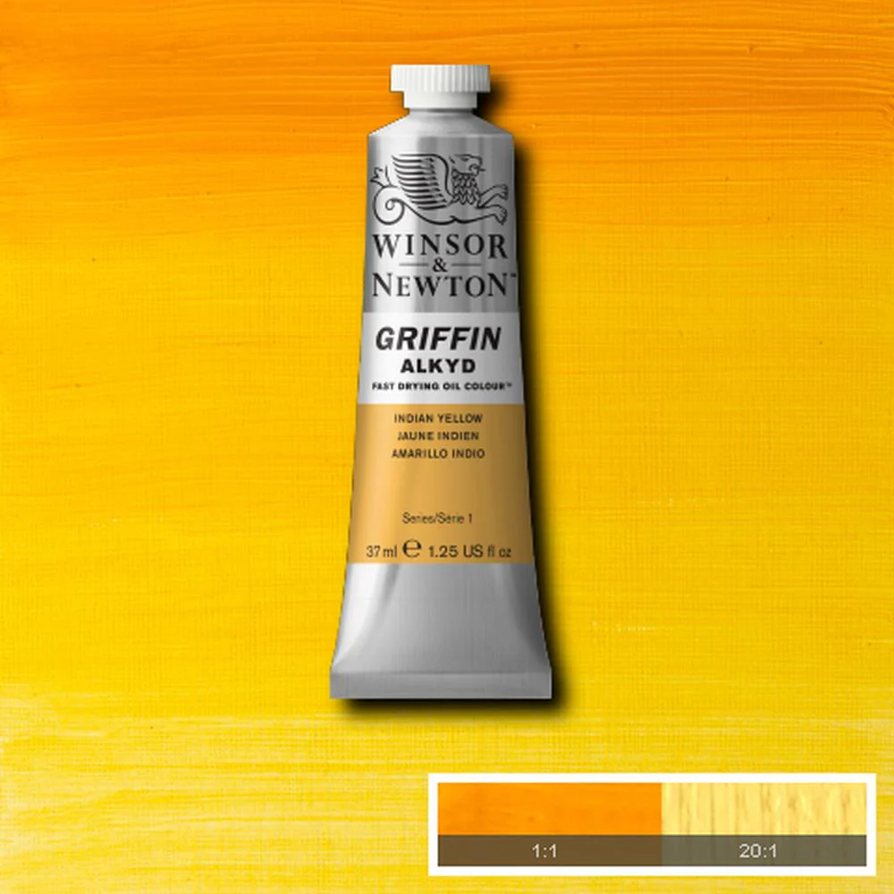Griffin Alkyd Fast Drying Oil Colour - Indian Yellow