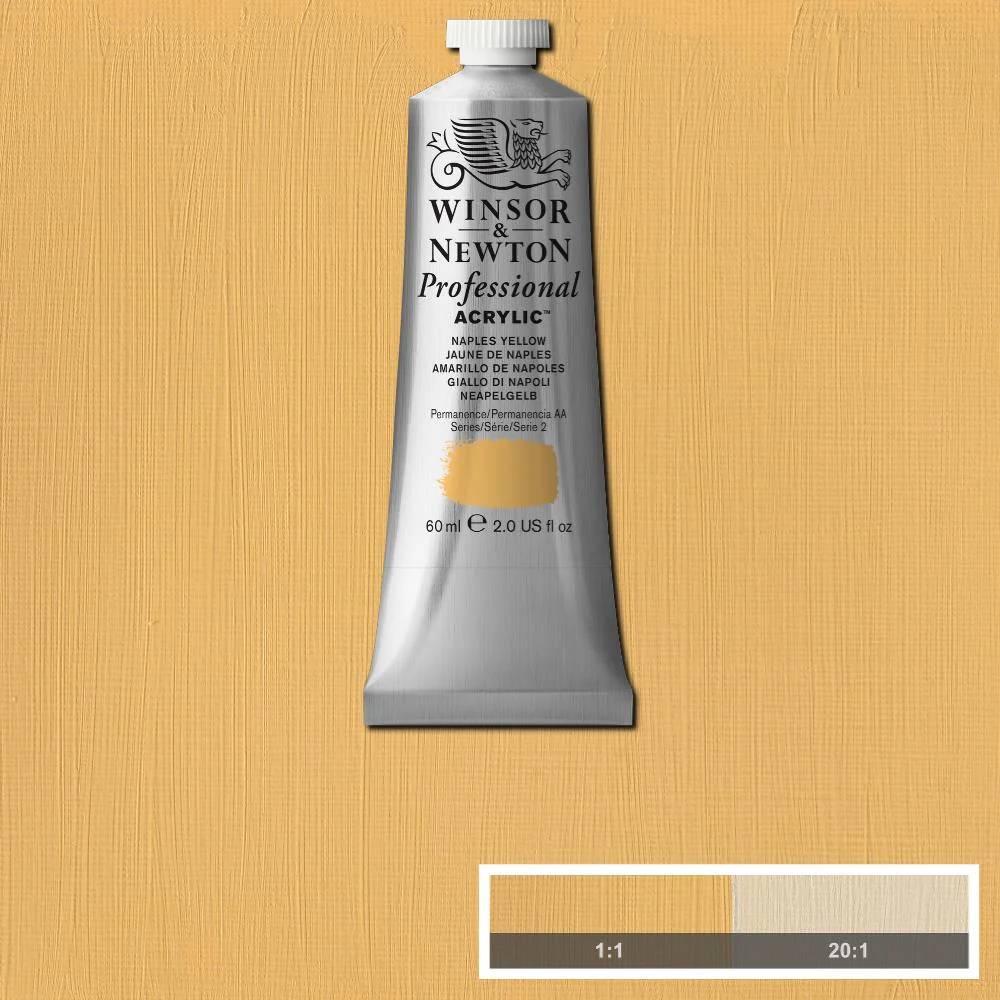 Professional Acrylic - Naples Yellow