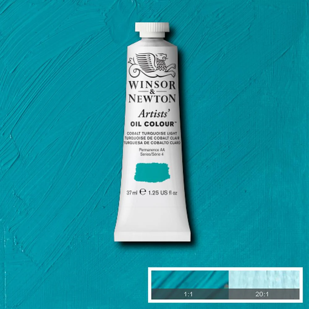 Artists' Oil Colour - Cobalt Turquoise Light