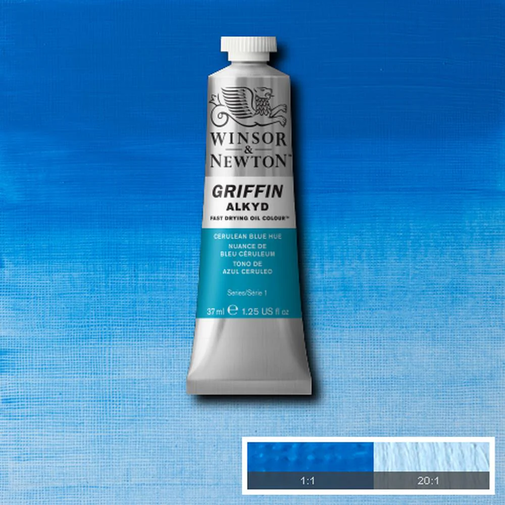 Griffin Alkyd Fast Drying Oil Colour - Cerulean Blue Hue