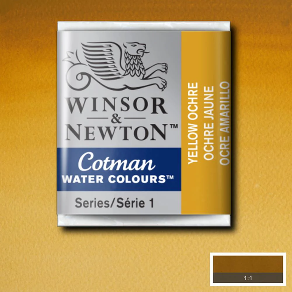Cotman Watercolour - Yellow Ochre