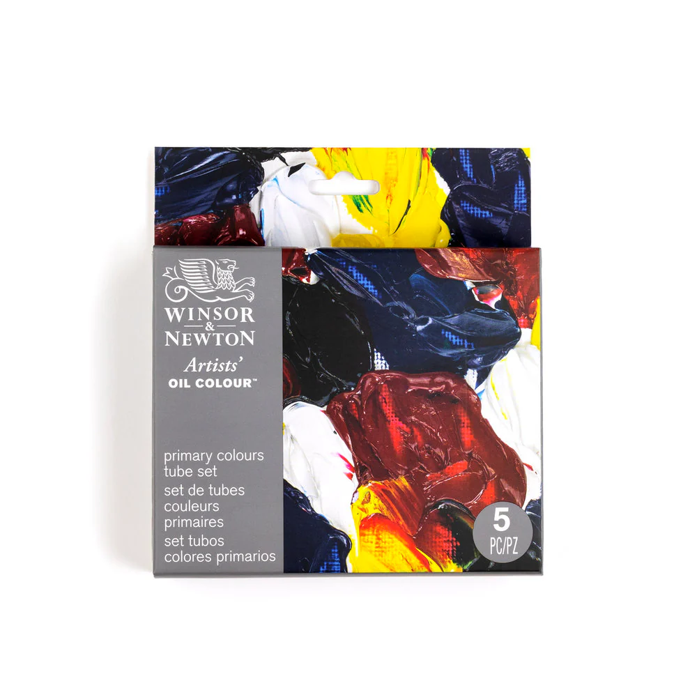 Artists' Oil Colour Primary Set 5x37ml Tubes