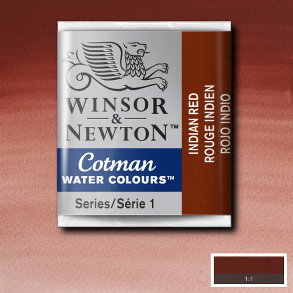 Cotman Watercolour - Indian Red