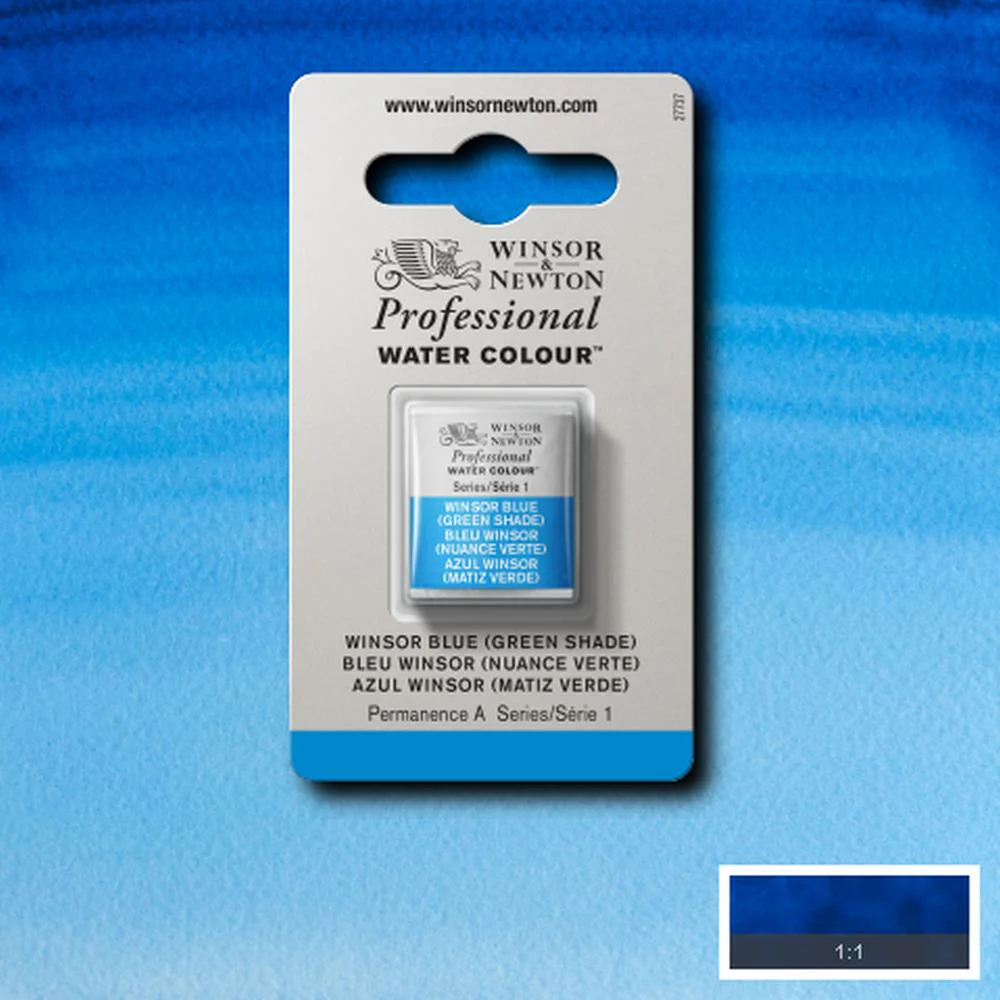 Professional Watercolour - Winsor Blue (Green Shade)