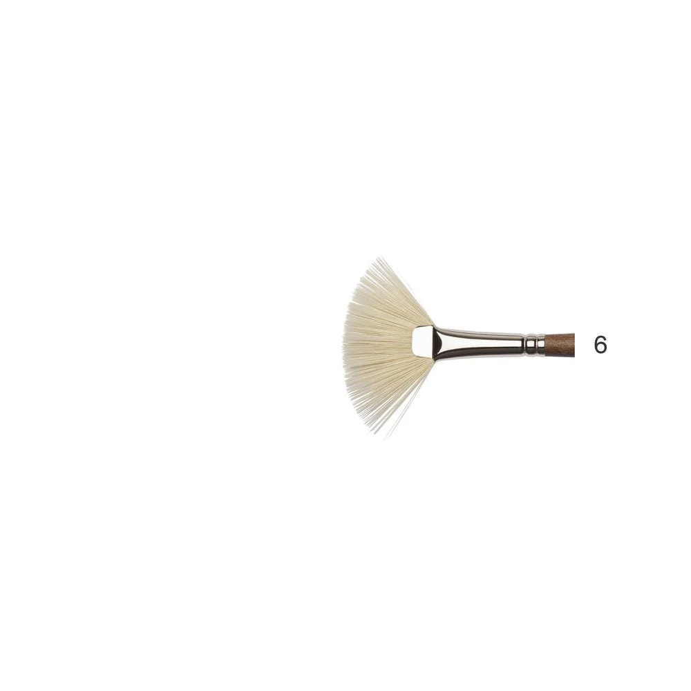 Artists' Oil Synthetic Hog Brush - Fan